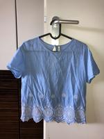Stradivarius Shirtbluse Tunika Lochstickerei Blumen Gr. S 34/36 Bayern - Freising Vorschau