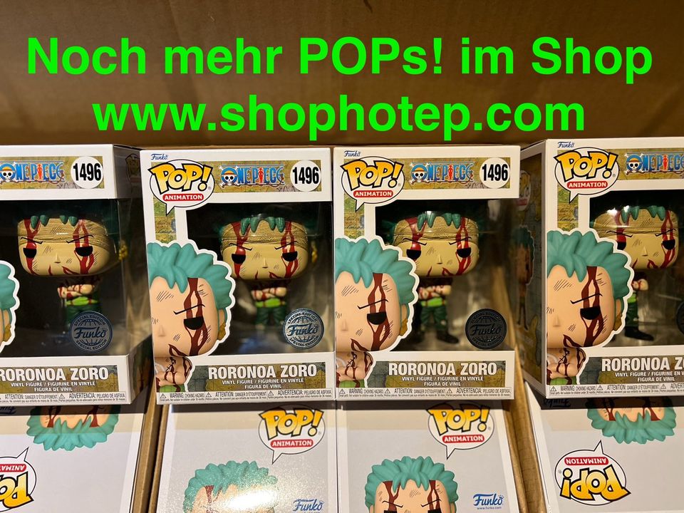 Funko Pop One Piece Zoro nothing happened 1496 neu OVP in Sankt Augustin