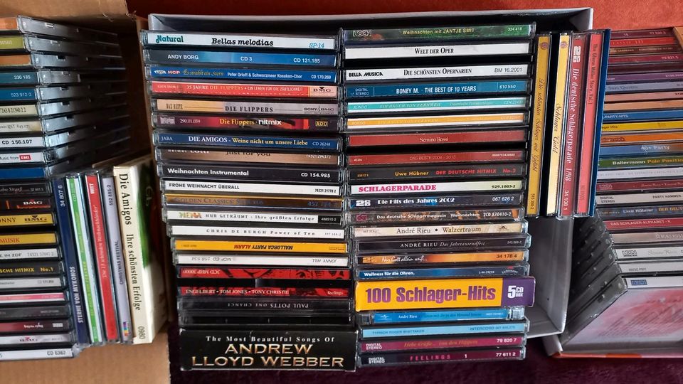 CD Sammlung überwiegend Deutsch in Oederan