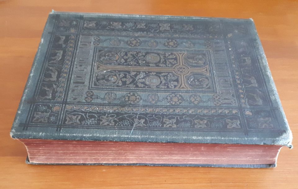 Antik, Buch D. Martin Luther im evangelischen Haus, antik um 1900 in Frankfurt am Main