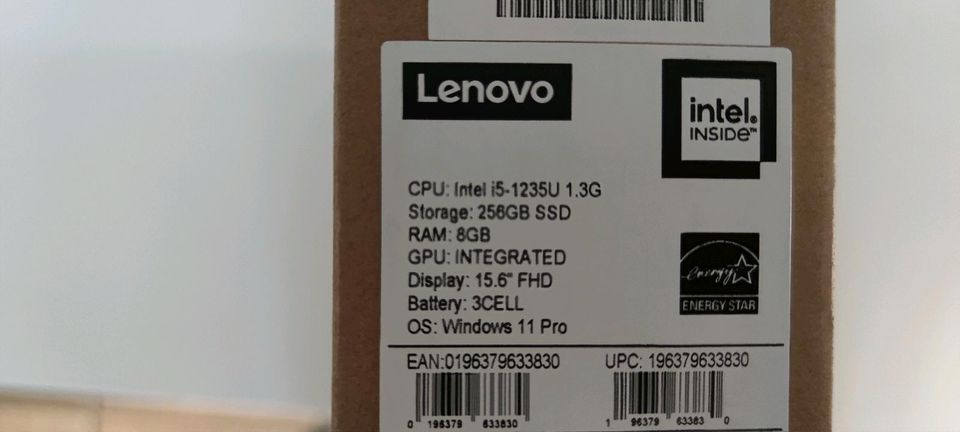 Notebook 15.6" Lenovo ThinkBook 15 G4 i5-1235U 8/256GB Neu!! OVP! in Bad Neuenahr-Ahrweiler