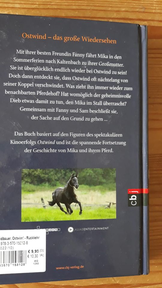 *neuwertig* Ostwind 3 Buch Rückkehr nach Kaltenbach in Swisttal