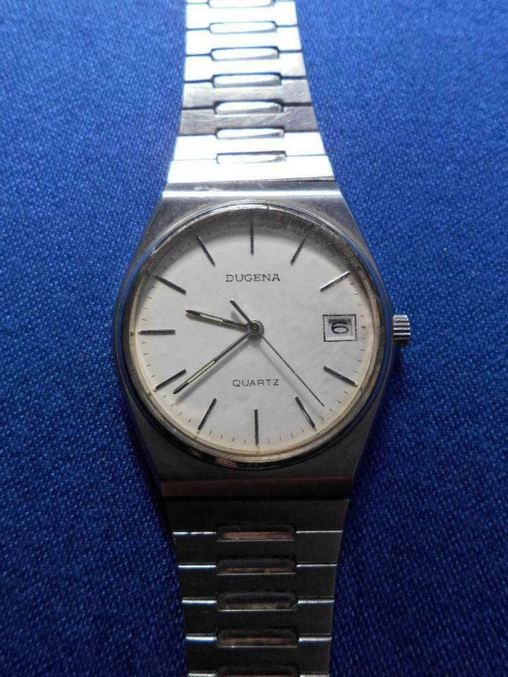 DUGENA QUARTZUHR MODEL 108 AUS DEM JAHR 1983 MIT ARMBAND EDELSTAH in  Nordrhein-Westfalen - Hückelhoven | eBay Kleinanzeigen ist jetzt  Kleinanzeigen