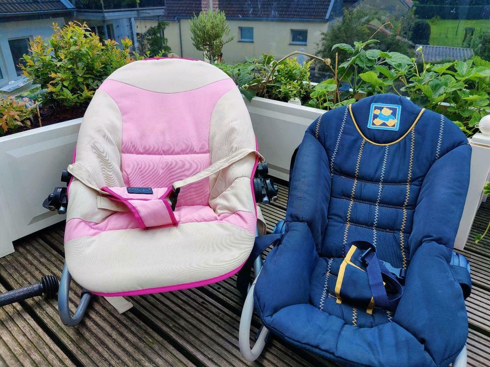 Rosa Babywippe Hauck Chicco je 15 euro Baby wippe liege in Aachen