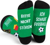 Socken mit Spruch Bitte Nicht Stören Ich Schaue Fussball Lustige Baden-Württemberg - Marbach am Neckar Vorschau