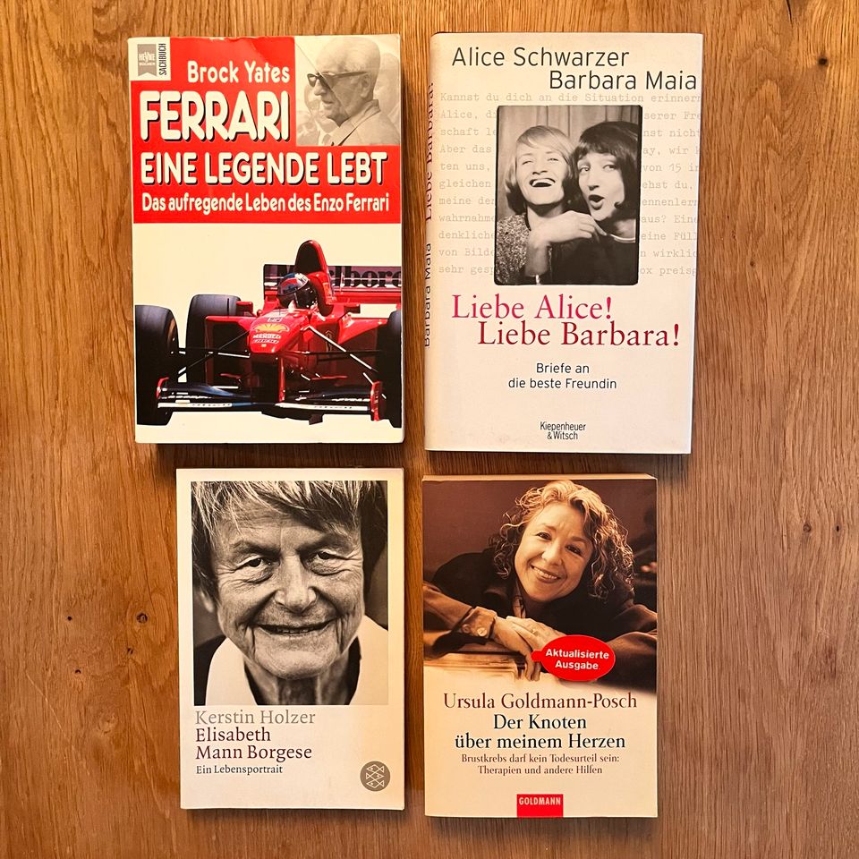 Biographien • Ferrari Legende lebt - Liebe Alice - Elisabeth Mann in Böhmfeld