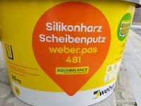 Weber.pas 481 AquaBalance Silikonharz Putz 2mm, grau, 2 x 25 kg Niedersachsen - Goslar Vorschau