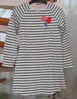 H&M Kleid Gr. 134 140 weiß gestreift Sweatkleid Neu Bayern - Senden Vorschau