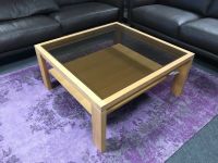 DECKER-Couchtisch Modell VENTA in Eiche massiv / Glasplatte, NEU! Baden-Württemberg - Kornwestheim Vorschau