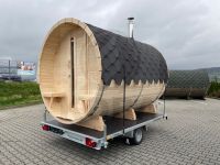 Fass Gartensauna auf Koba-Trailer Sauna-Anhänger | 3m | NEU Hessen - Eichenzell Vorschau