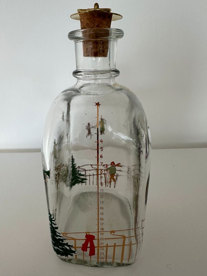 Holmegaard Weihnachtsflasche 1988 in Flensburg