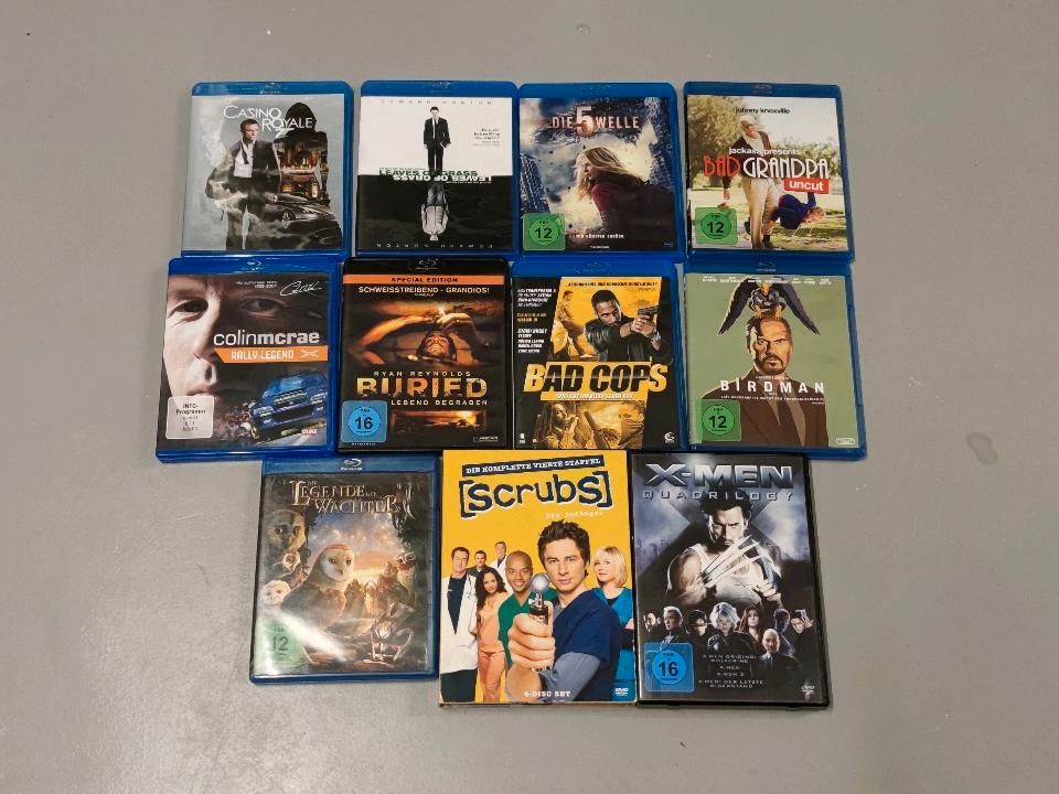 Große Auswahl DVDs/BluRay - Filme ab 1,00 Euro in Seeg