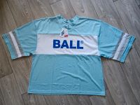 Ball Basketball Trikot Shirt Gr. L Logo blau weiß Sportshirt Sachsen - Niesky Vorschau