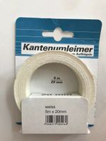 Kantenumleimer zum Aufbügeln, weiß, 5 m, 20 mm, NEU Baden-Württemberg - Sexau Vorschau