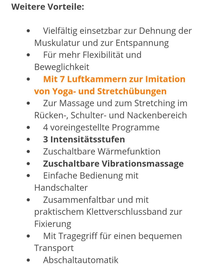 Yoga- Stretchmatte in Aichtal