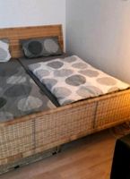 IKEA Sudness Rattan Bett mit Bettkästen! 180x200cm München - Allach-Untermenzing Vorschau