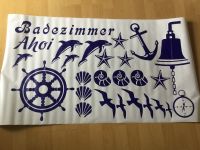 Wandtatoo‘s für Badezimmer, Maritim, neu, Set aus 26 Teilen Bad Grund (Harz) - Badenhausen Vorschau