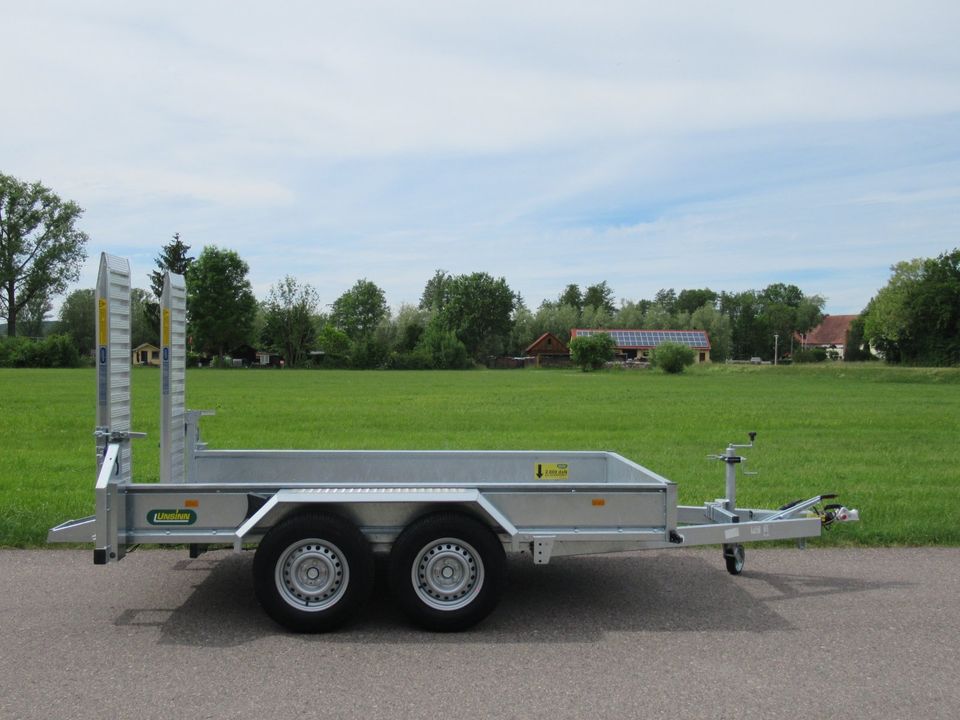 PKW-Anhänger Unsinn Baumaschinentransporter UBA 3030-14-1600 in Dietersheim