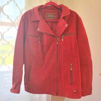 Lederjacke Bikerjacke Größe 46 Korallrot Bayern - Neukirchen b Hl Blut Vorschau
