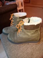 Lurchi Stiefeletten Winterboots olivgrün Größe 36 warm Wandsbek - Gartenstadt Vorschau