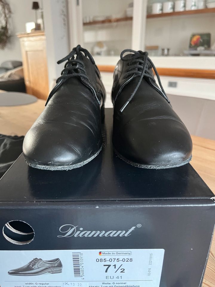 Diamant Tanzschuhe Herren  Gr 7,5 entspricht Gr.41 in Rüsselsheim