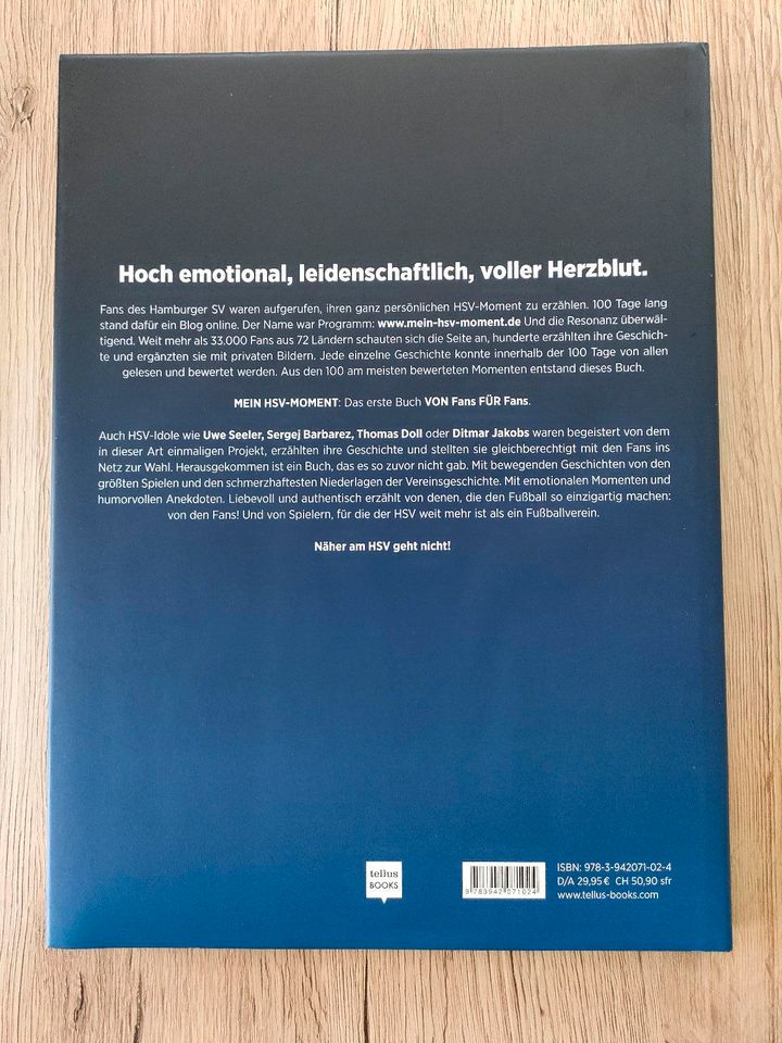 HSV Hamburger SV Buch Mein HSV Moment 1887 in Wriedel