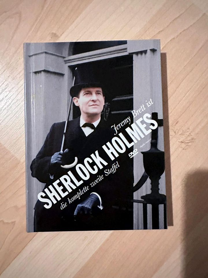 Sherlock Holmes Die komplette zweite Staffel  3 DVDs Jeremy Brett in Ilmmünster