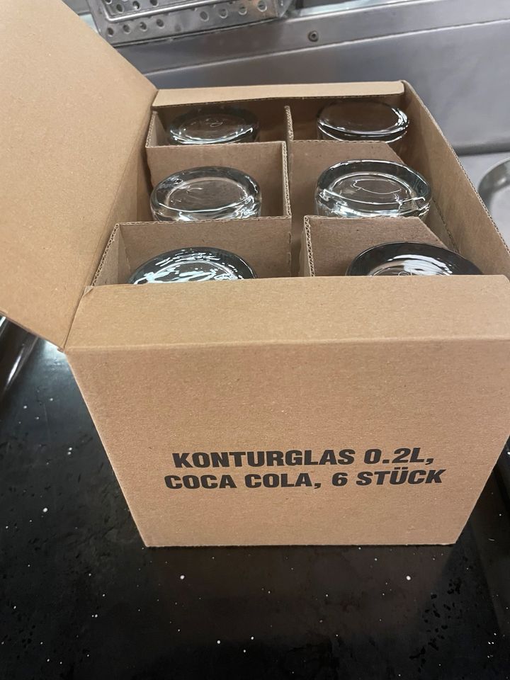 120 Coca Cola Konturgläser 0,2 ltr. in Meckenheim