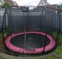 EXIT Silhouette Bodentrampolin ø305cm mit Sicherheitsnetz - rosa Nordrhein-Westfalen - Dörentrup Vorschau
