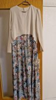 Kleid Maxi Puane Blumen Beige Blau Nordrhein-Westfalen - Troisdorf Vorschau