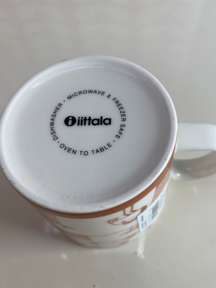 Iittala toikka Tasse braun Vögel 0,3  neu  Teema Franck in Renchen