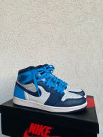 Nike Air Jordan 1 Retro High Obsidian UNC Gr.44 Baden-Württemberg - Dettenheim Vorschau