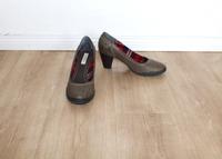 Tom Tailor Damen Pumps, Schuhe Gr. 37 Braun/ Rot NP: 39€ Baden-Württemberg - Kraichtal Vorschau