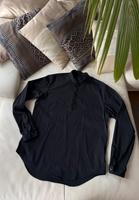 Stylisches Herren Hemd / Tunika schwarz elastisch Gr. XL Slim Fit Bayern - Poing Vorschau