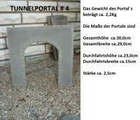 No.4 verschiedene Tunnelportal z. Wahl Spur G Gartenbahn Nordrhein-Westfalen - Bünde Vorschau