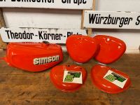 Simson Tankset Seitendeckel Tank S70 Comfort Originallack DDR Sachsen - Werdau Vorschau