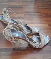 Hohe Sandalen GIORGIO ARMANI, Gr. 39 in beige / lederfarben Bayern - Eichstätt Vorschau