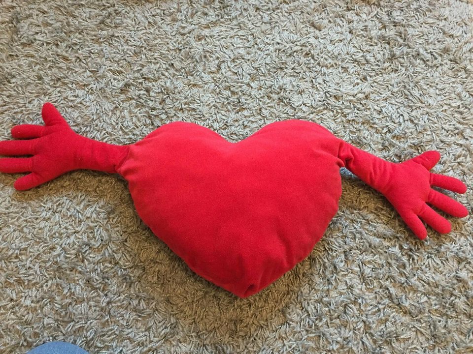Ikea Kissen Herz rot Umarmung romantisch süß in Schleswig-Holstein - Lübeck  | Heimtextilien gebraucht kaufen | eBay Kleinanzeigen ist jetzt  Kleinanzeigen