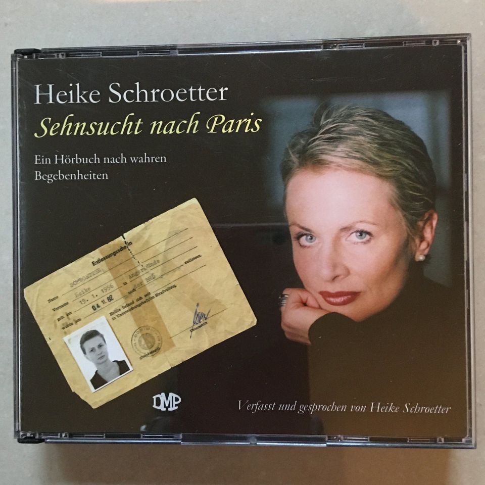CD Heike Schroetter, Sehnsucht nach Paris, Hörbuch in Frechen