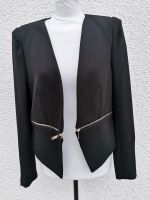 Pimkie Blazer Jacke schwarz mit Reißverschluss Elemente Gr.40 Bayern - Ebermannstadt Vorschau