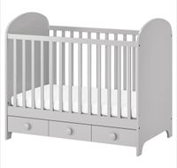 IKEA Babybett/Kinderbett GONATT grau 60x120 Berlin - Spandau Vorschau
