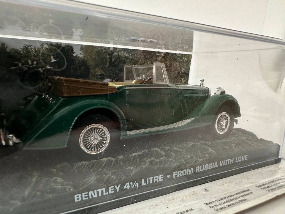 James Bond Bentley 4 1/4 Liter neu 1/43 Classic Car in Wetter (Ruhr)