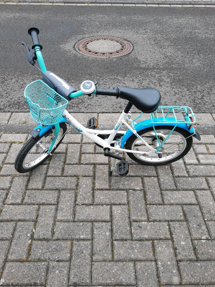 Wie neu! Schönes Kinderfahrrad (16 Zoll)! Inklusive Stützrädern! in Bonn