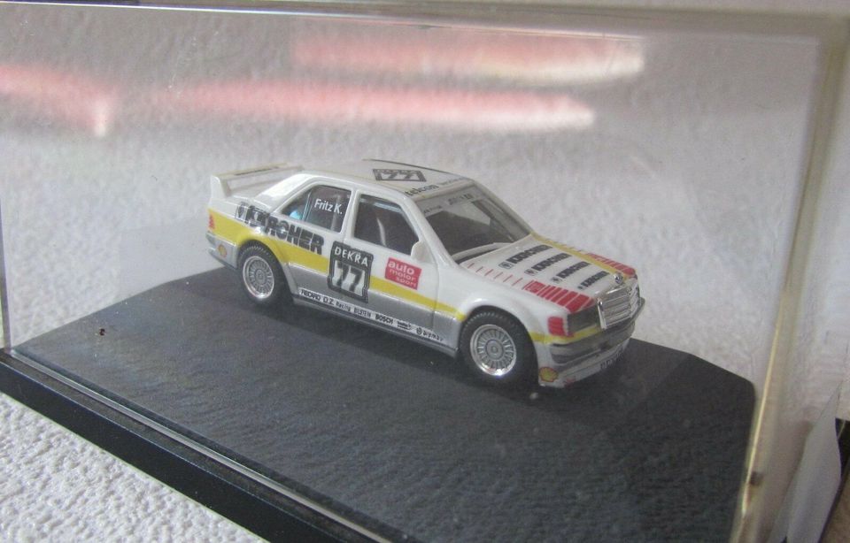 Herpa 3523 AMG MB 190E 2.5-16 Evolution Fritz Kreuzpointner Nr.77 in Berlin