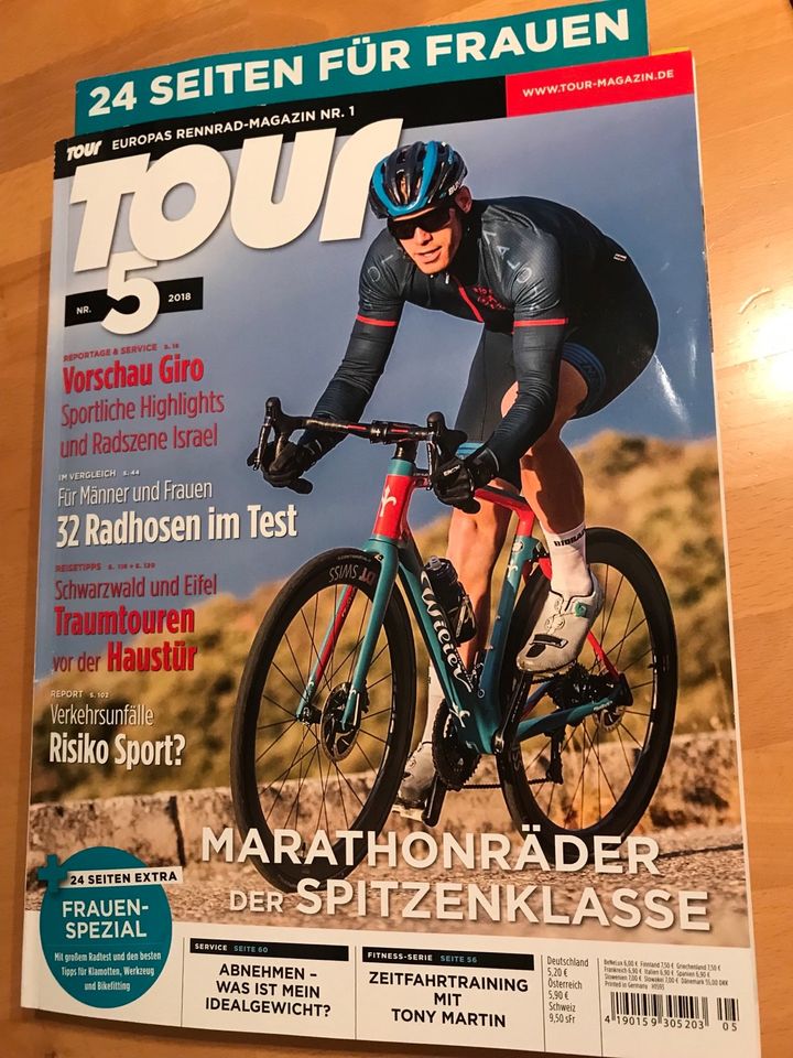 Tour - Das Rennrad-Magazin Nr. 1 Jhg. 2018 immer noch lesenswert in Frankfurt am Main