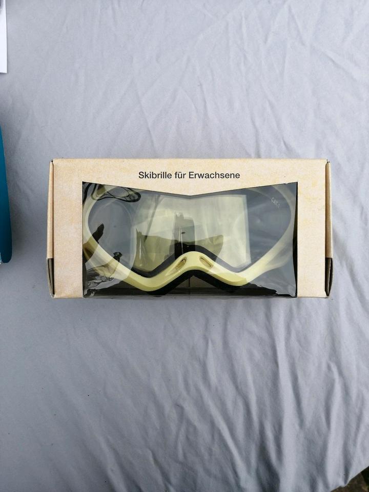 Neu OVP Skibrille für Erwachsene crane schwarz gelb snowboard in Worms