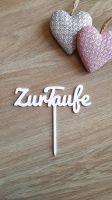 Zur Taufe cake topper Stecker Kuchenstecker Kirche Niedersachsen - Lamspringe Vorschau