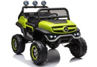 Mercedes Benz UnimogS Kinderauto Elektroauto 4x45W Ledersitz Grün Dortmund - Innenstadt-Nord Vorschau