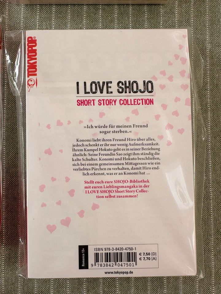 Manga Einzelbände  8 Stück I love Shojo short story collection in Perl