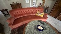 Couch Sofa Sessel Fransen Vintage rot Nordrhein-Westfalen - Simmerath Vorschau